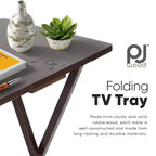 Table de plateau de service pliante pour télévision