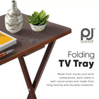 Table de plateau de service pliante pour télévision