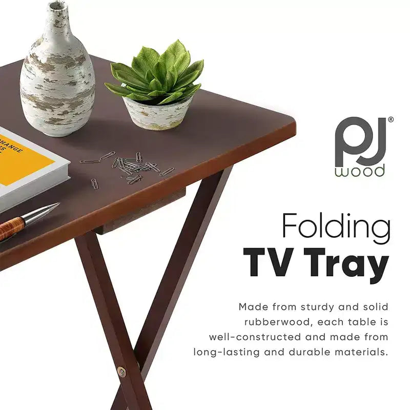 Table de plateau de service pliante pour télévision