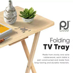 Table de plateau de service pliante pour télévision