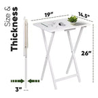 Table de plateau de service pliante pour télévision