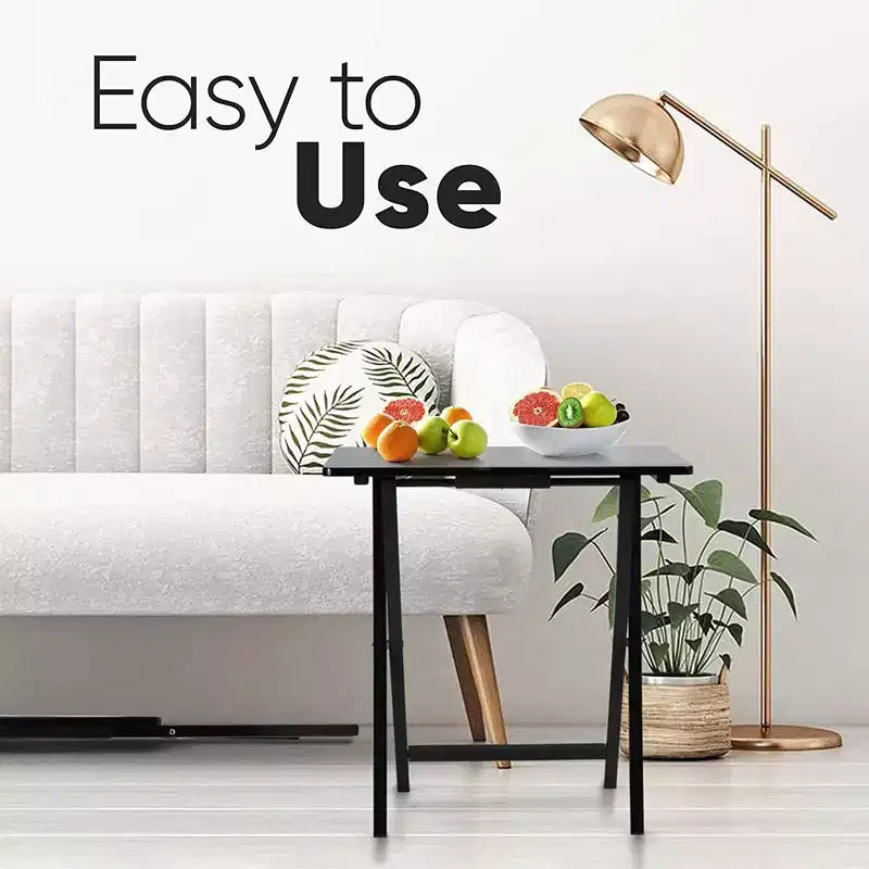 Folding Portable TV Snack Tray Table