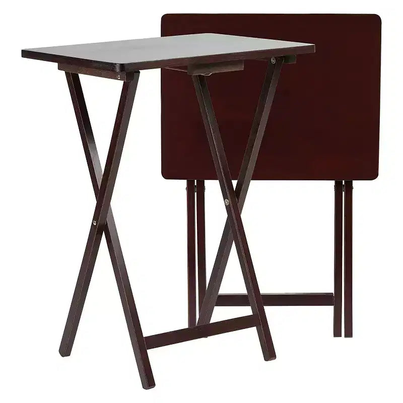 Folding Portable TV Snack Tray Table